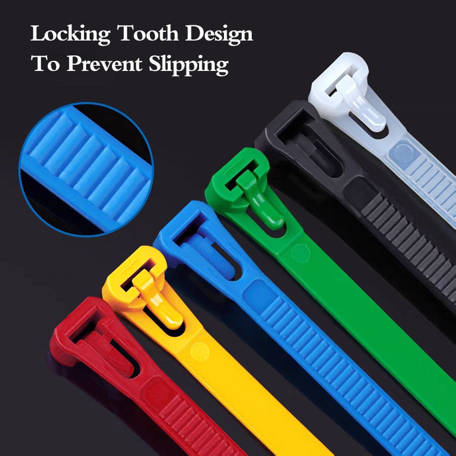(đ„Last Day Promotion - 50% off) Buckle Self-locking Premium Nylon Cable Wire Ties