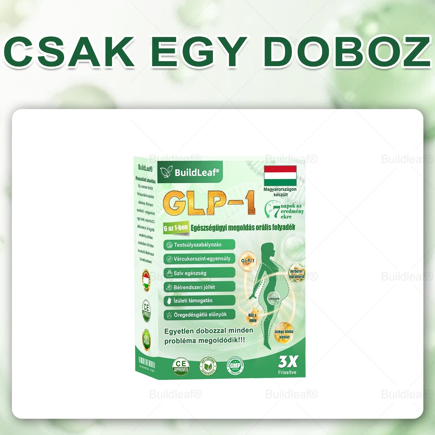 🎉 Siess! Már csak 5 doboz maradt! 🕔 Most extra 50% kedvezményt kínálunk! 💥 Tedd meg az első lépést az egészséges életmód felé, ha ma elszalasztod, csak jövőre lesz következő esélyed!